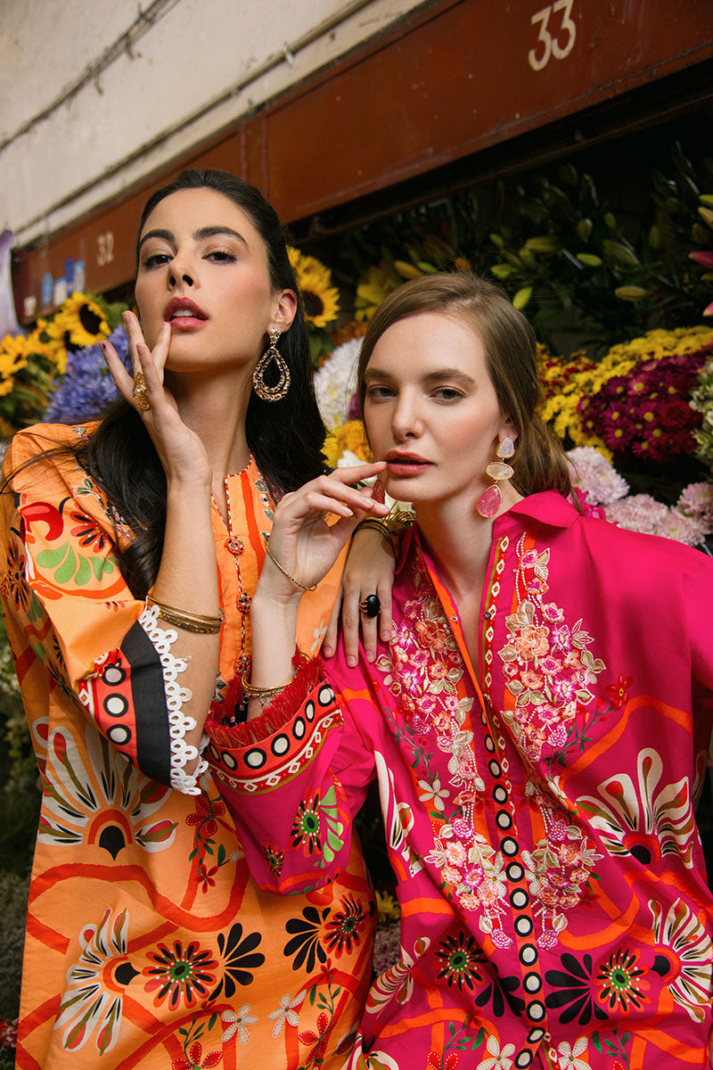 Mushq | La Dolce Hemline Prints 25 | Doves of Garden - Official Mushq stockist in UK - Sakeena London