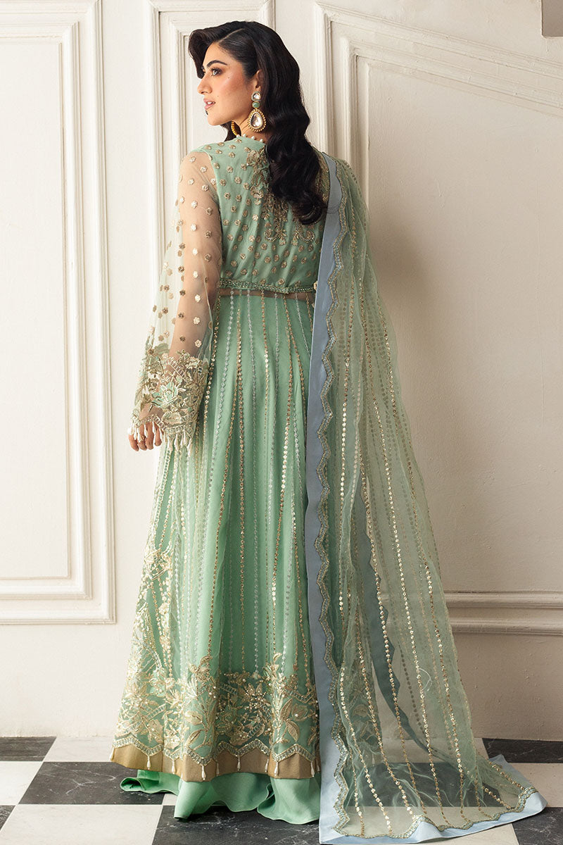 Mushq | Hemline Aura Debut Wedding Formals | PISTACHIO - Official Mushq stockist in UK - Sakeena London