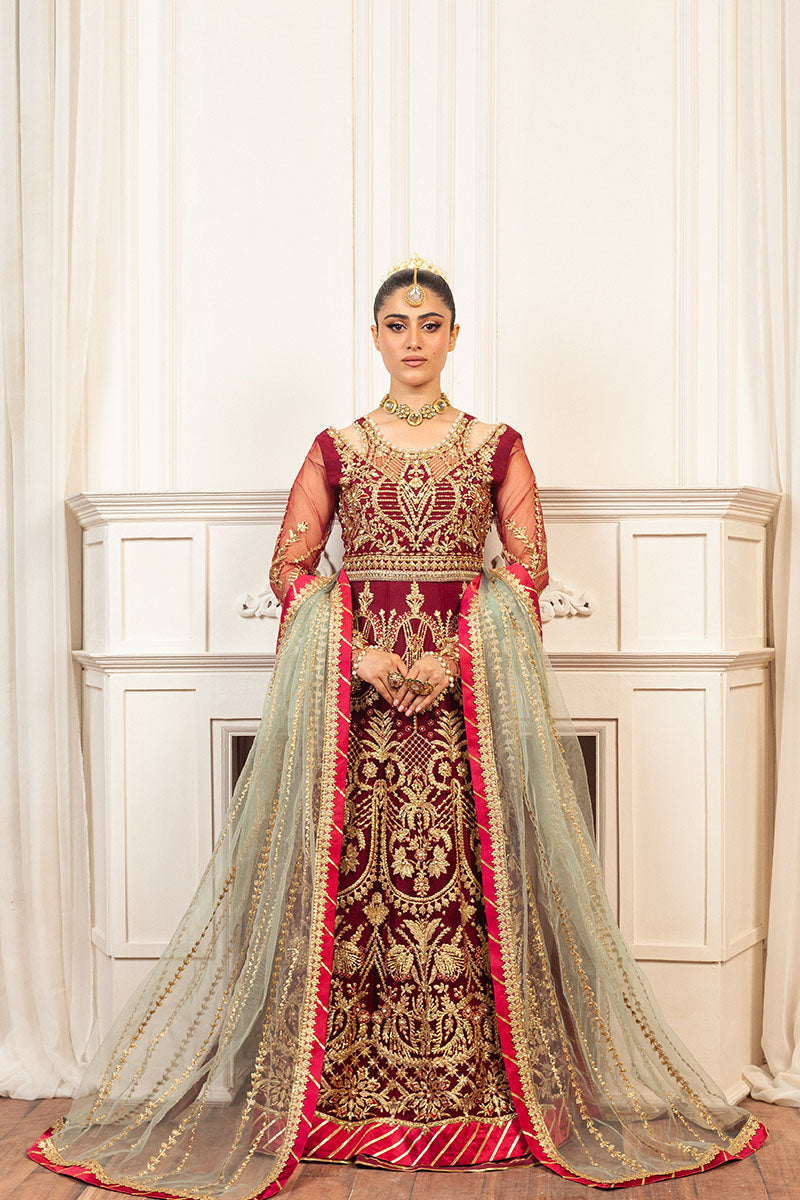 Mushq | Hemline Aura Debut Wedding Formals | SCARLET - Official Mushq stockist in UK - Sakeena London