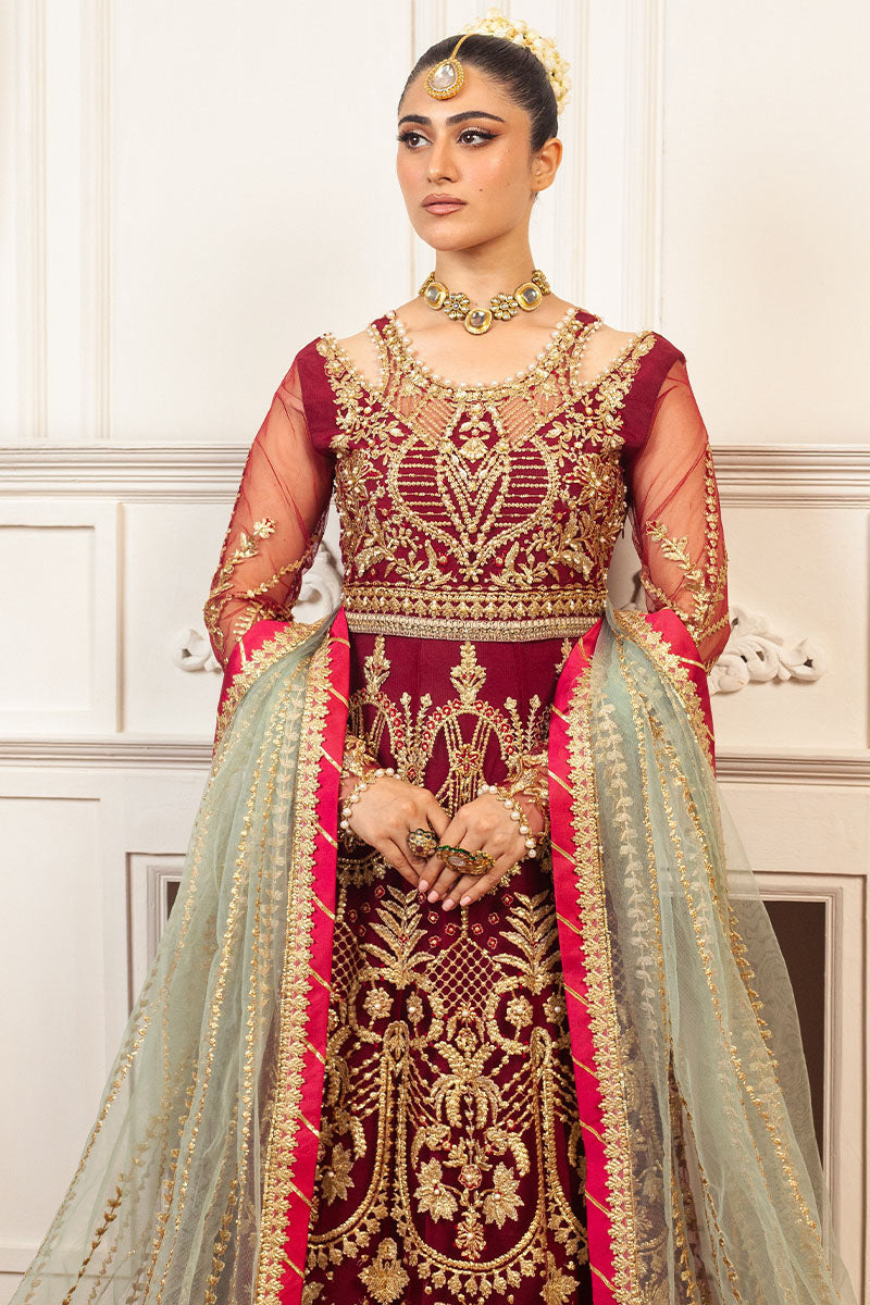 Mushq | Hemline Aura Debut Wedding Formals | SCARLET - Official Mushq stockist in UK - Sakeena London