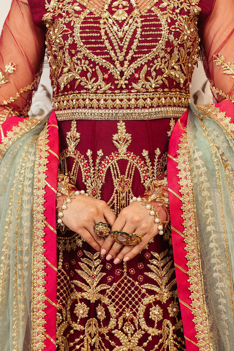 Mushq | Hemline Aura Debut Wedding Formals | SCARLET - Official Mushq stockist in UK - Sakeena London