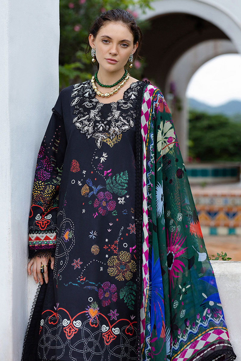 Mushq | Mirasol Printed Cambric | Medi Noche - Official Mushq stockist in UK - Sakeena London