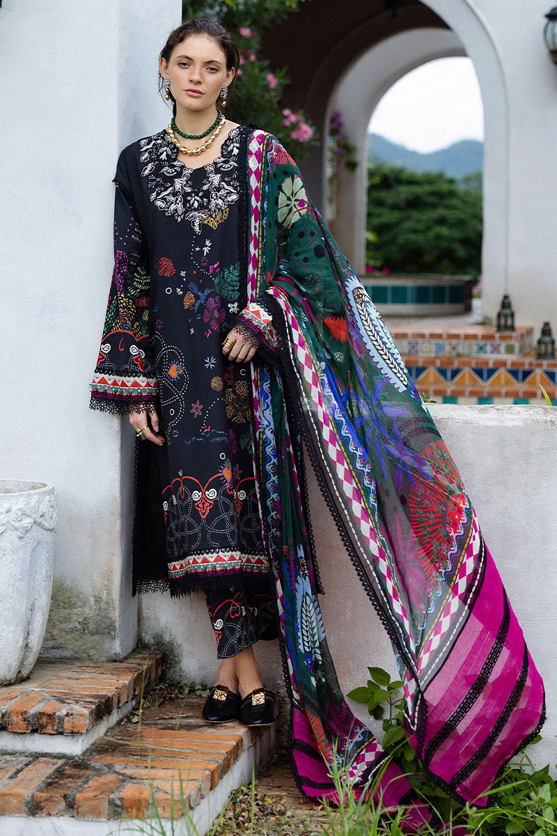 Mushq | Mirasol Printed Cambric | Medi Noche - Official Mushq stockist in UK - Sakeena London