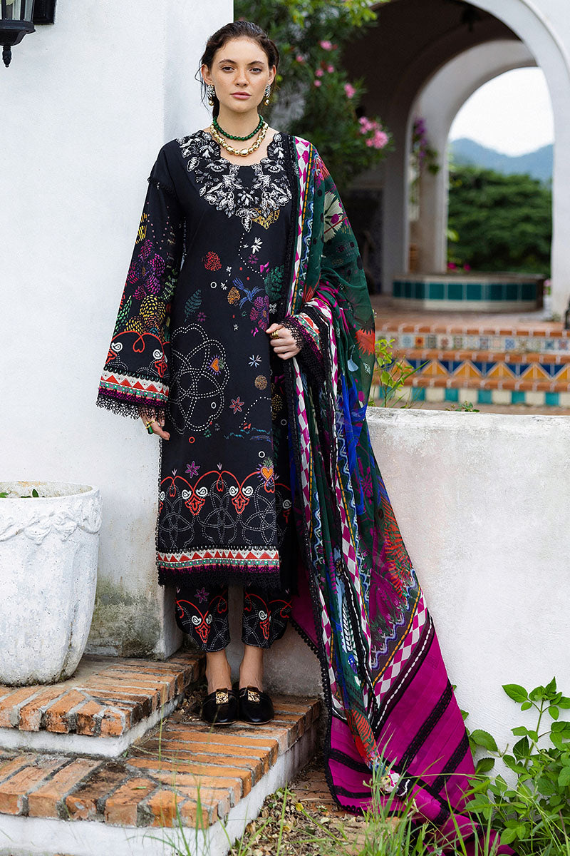 Mushq | Mirasol Printed Cambric | Medi Noche - Official Mushq stockist in UK - Sakeena London