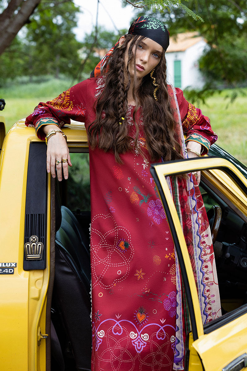 Mushq | Mirasol Printed Cambric | Amber Bosque - Official Mushq stockist in UK - Sakeena London