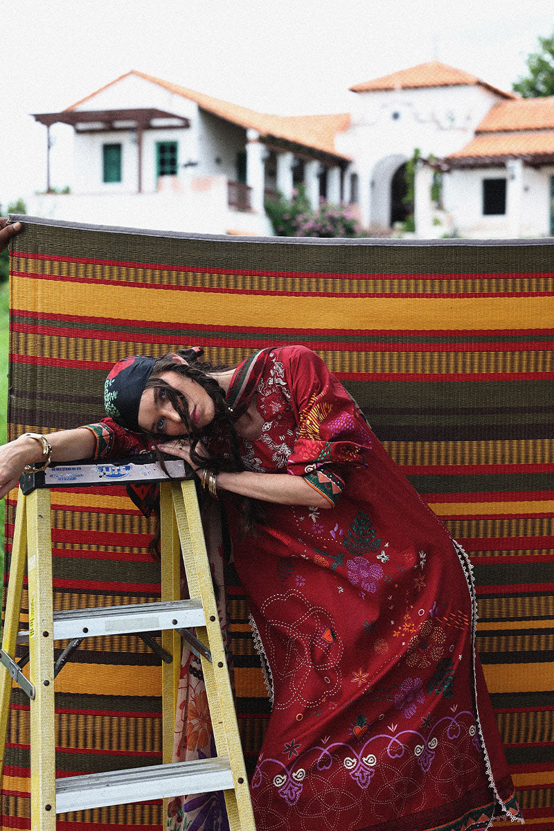 Mushq | Mirasol Printed Cambric | Amber Bosque - Official Mushq stockist in UK - Sakeena London