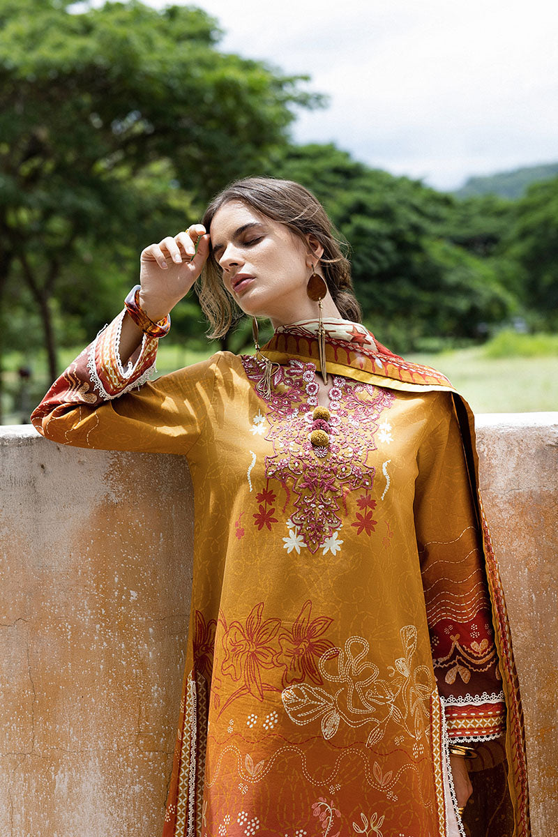 Mushq | Mirasol Printed Cambric | Desierto Sol - Official Mushq stockist in UK - Sakeena London