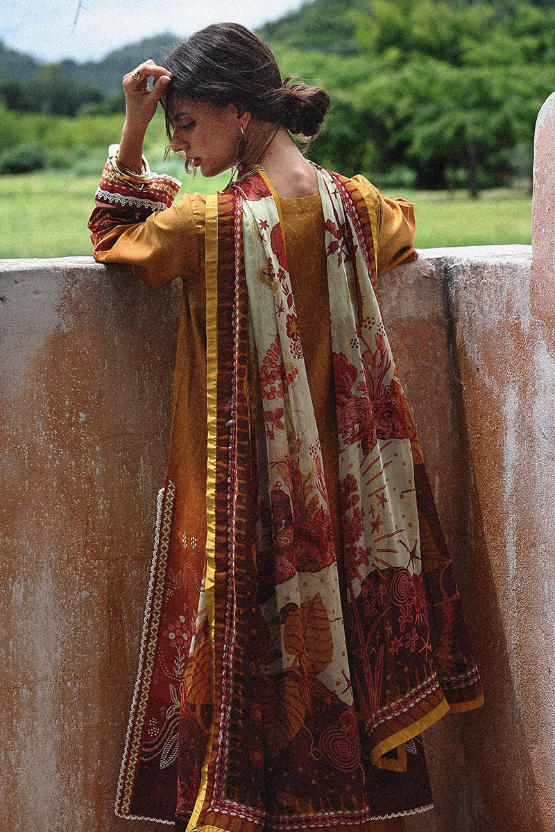 Mushq | Mirasol Printed Cambric | Desierto Sol - Official Mushq stockist in UK - Sakeena London