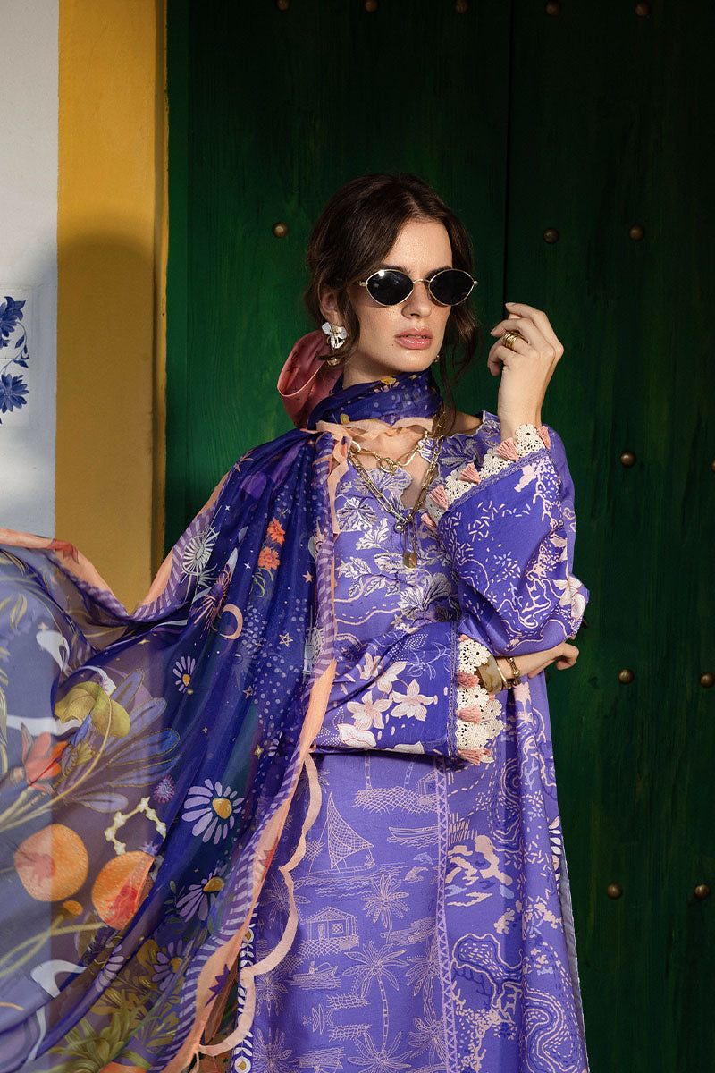 Mushq | Mirasol Printed Cambric | Alma Mia - Official Mushq stockist in UK - Sakeena London