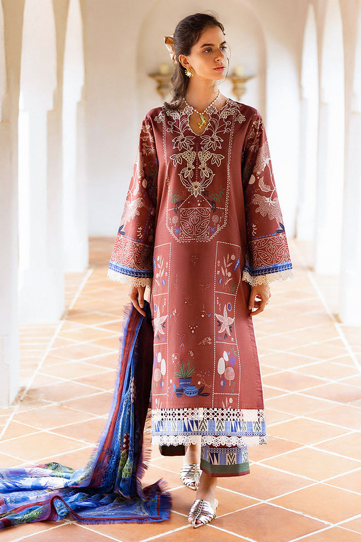 Mushq | Mirasol Printed Cambric | Santo Mio - Official Mushq stockist in UK - Sakeena London