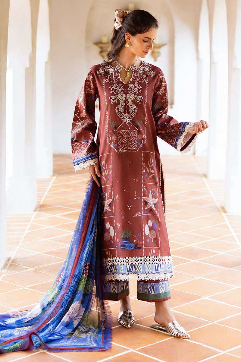 Mushq | Mirasol Printed Cambric | Santo Mio - Official Mushq stockist in UK - Sakeena London