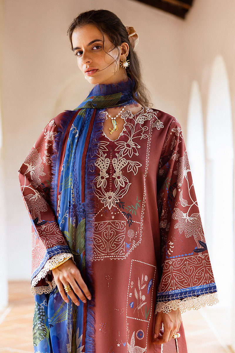 Mushq | Mirasol Printed Cambric | Santo Mio - Official Mushq stockist in UK - Sakeena London
