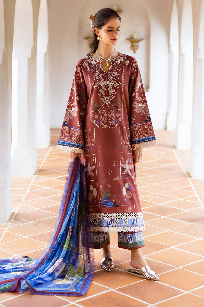 Mushq | Mirasol Printed Cambric | Santo Mio - Official Mushq stockist in UK - Sakeena London