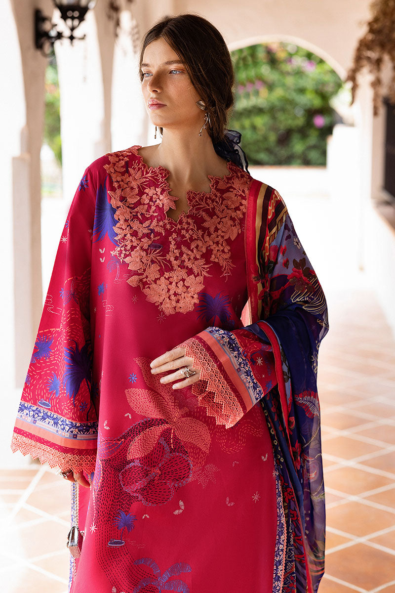 Mushq | Mirasol Printed Cambric | Voz Dulce - Official Sakeena London stockist in UK - Sakeena London
