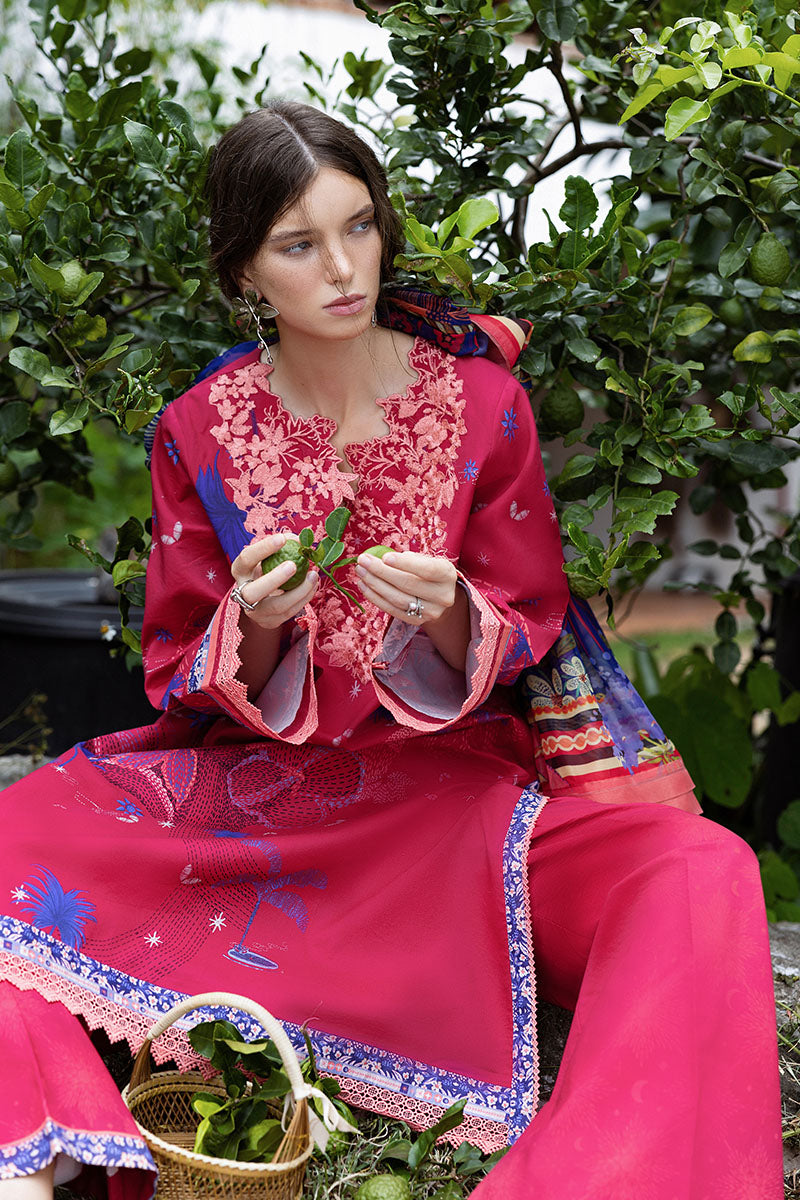 Mushq | Mirasol Printed Cambric | Voz Dulce - Official Sakeena London stockist in UK - Sakeena London