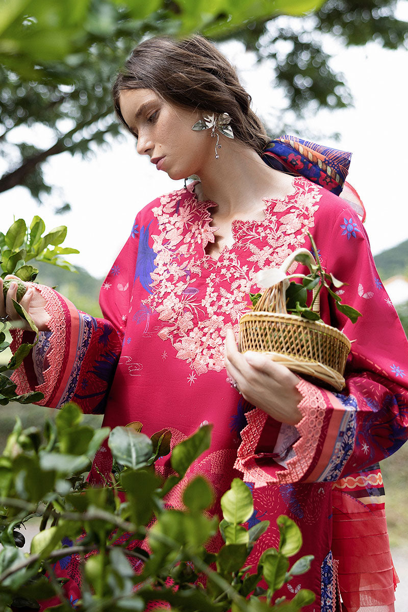 Mushq | Mirasol Printed Cambric | Voz Dulce - Official Sakeena London stockist in UK - Sakeena London