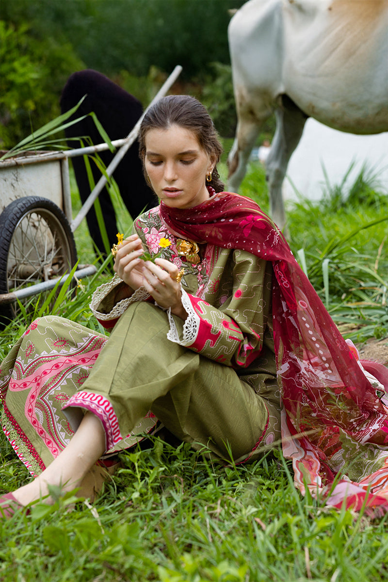 Mushq | Mirasol Printed Cambric | Cielo Sol - Official Mushq stockist in UK - Sakeena London