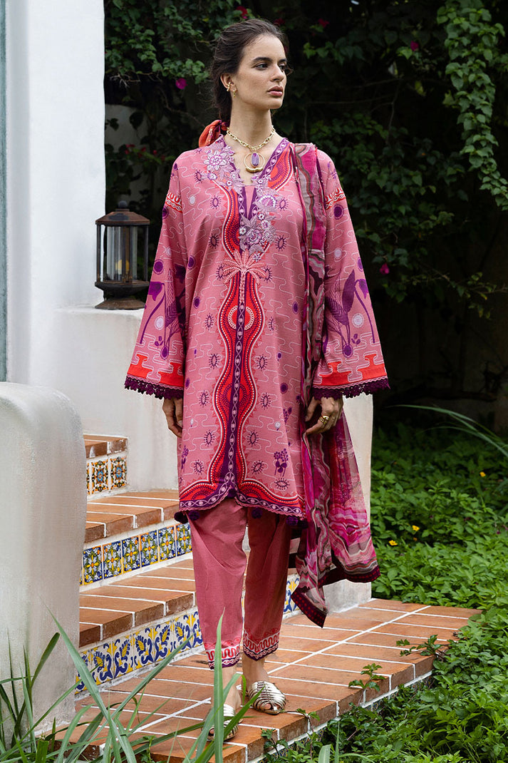 Mushq | Mirasol Printed Cambric | Coral Mar - Official Mushq stockist in UK - Sakeena London