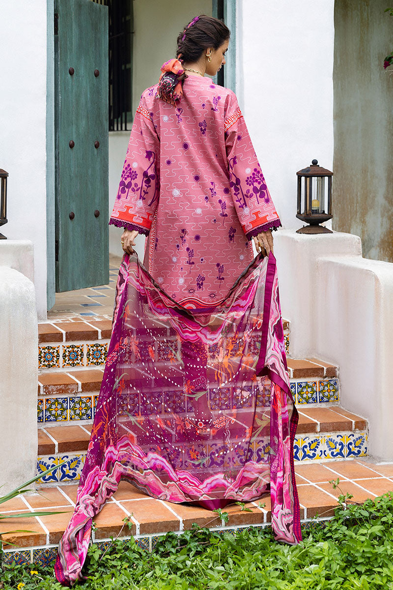 Mushq | Mirasol Printed Cambric | Coral Mar - Official Mushq stockist in UK - Sakeena London