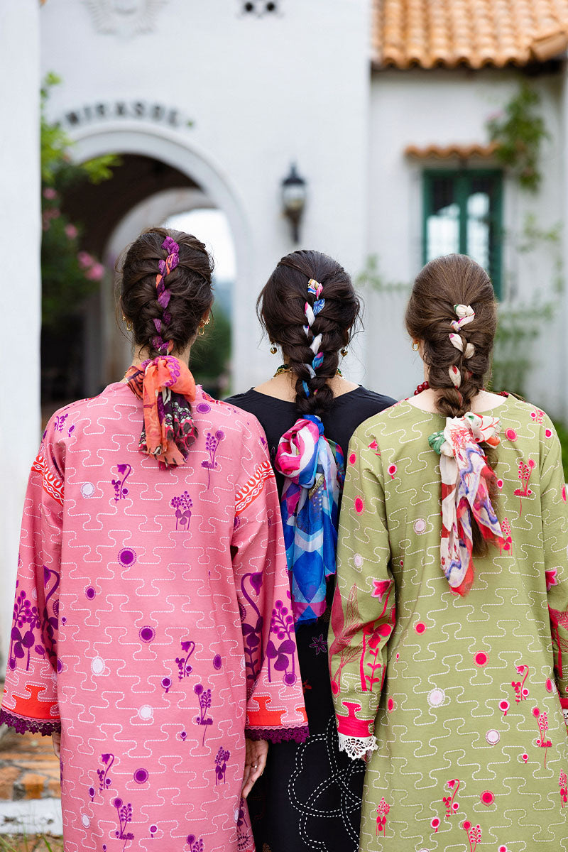 Mushq | Mirasol Printed Cambric | Coral Mar - Official Mushq stockist in UK - Sakeena London