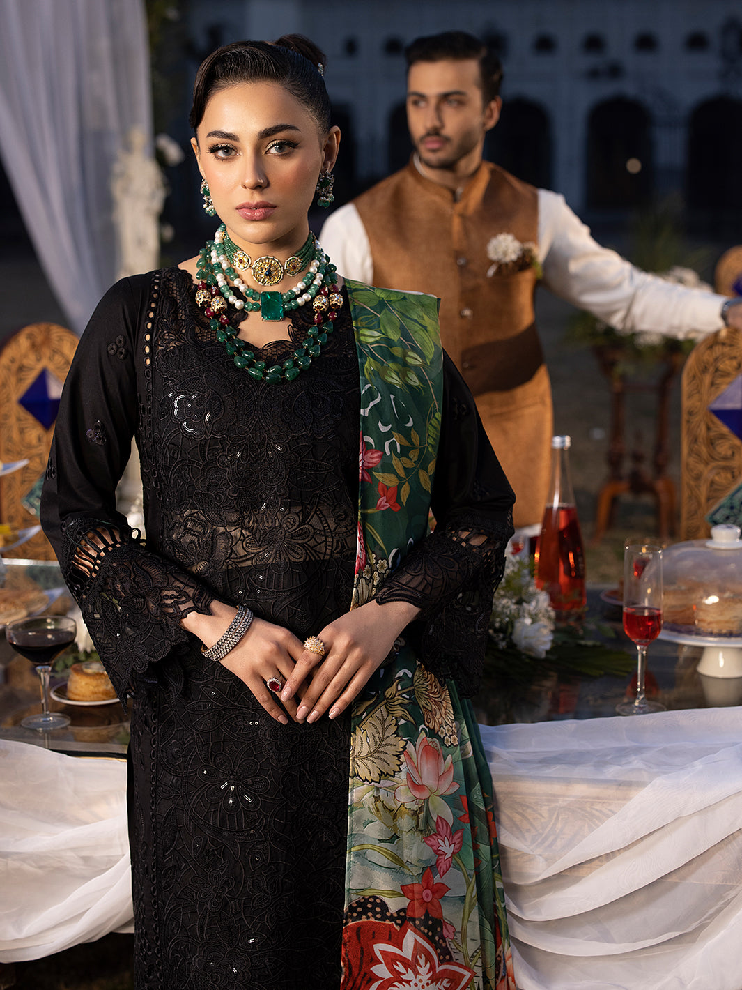Mahnur | Mahrukh Luxury Lawn 24 | HEMAYAL - Official Mahnur stockist in UK - Sakeena London