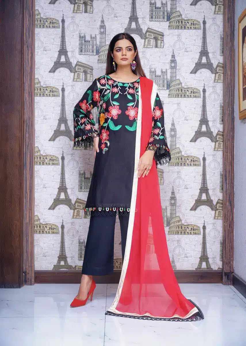 Hoorain Basics | Slub Winter 23 | HB-BLK1 - Official Hoorain Basics stockist in UK - Sakeena London