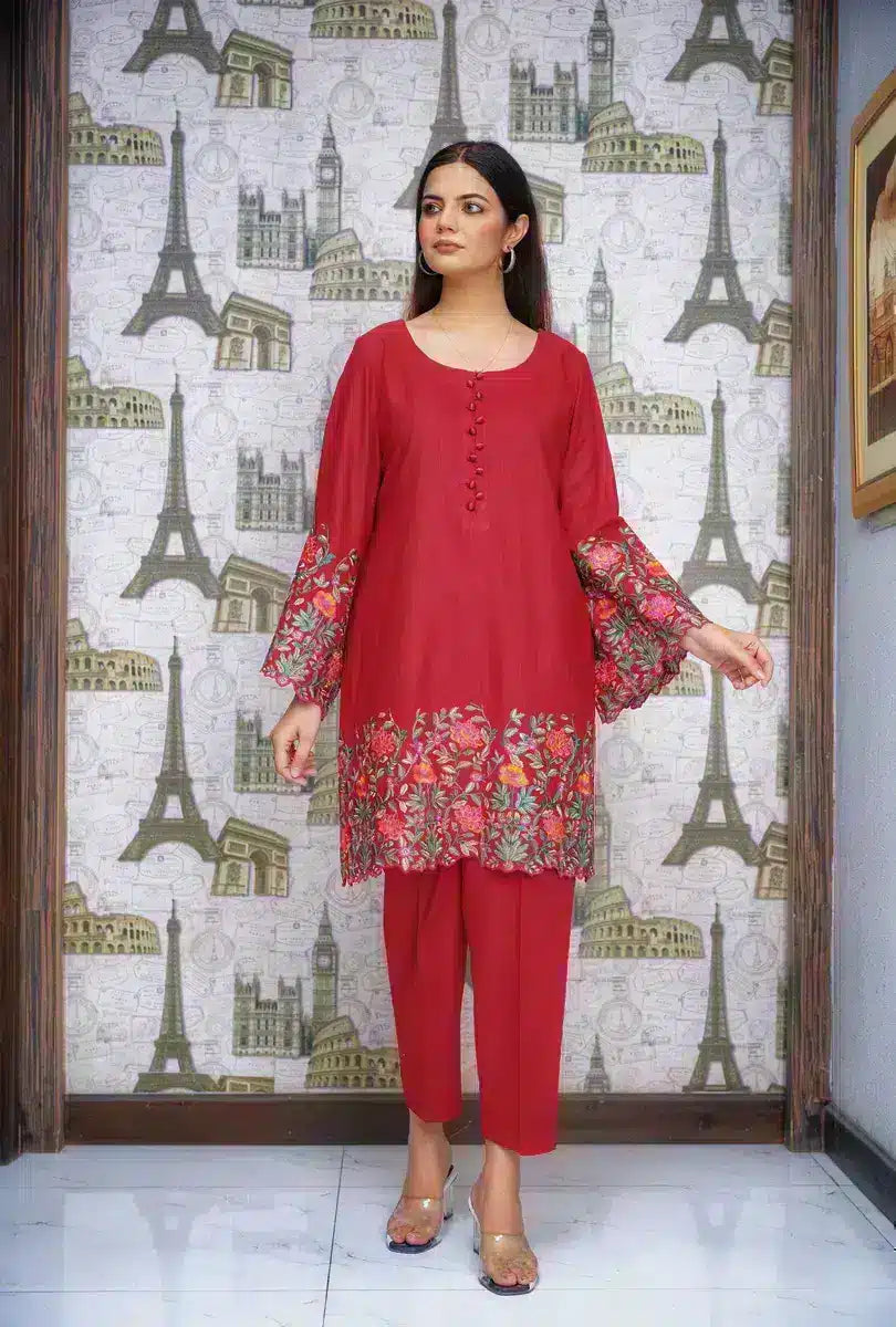 Hoorain Basics | Slub Winter 23 | HB-MRN - Official Hoorain Basics stockist in UK - Sakeena London