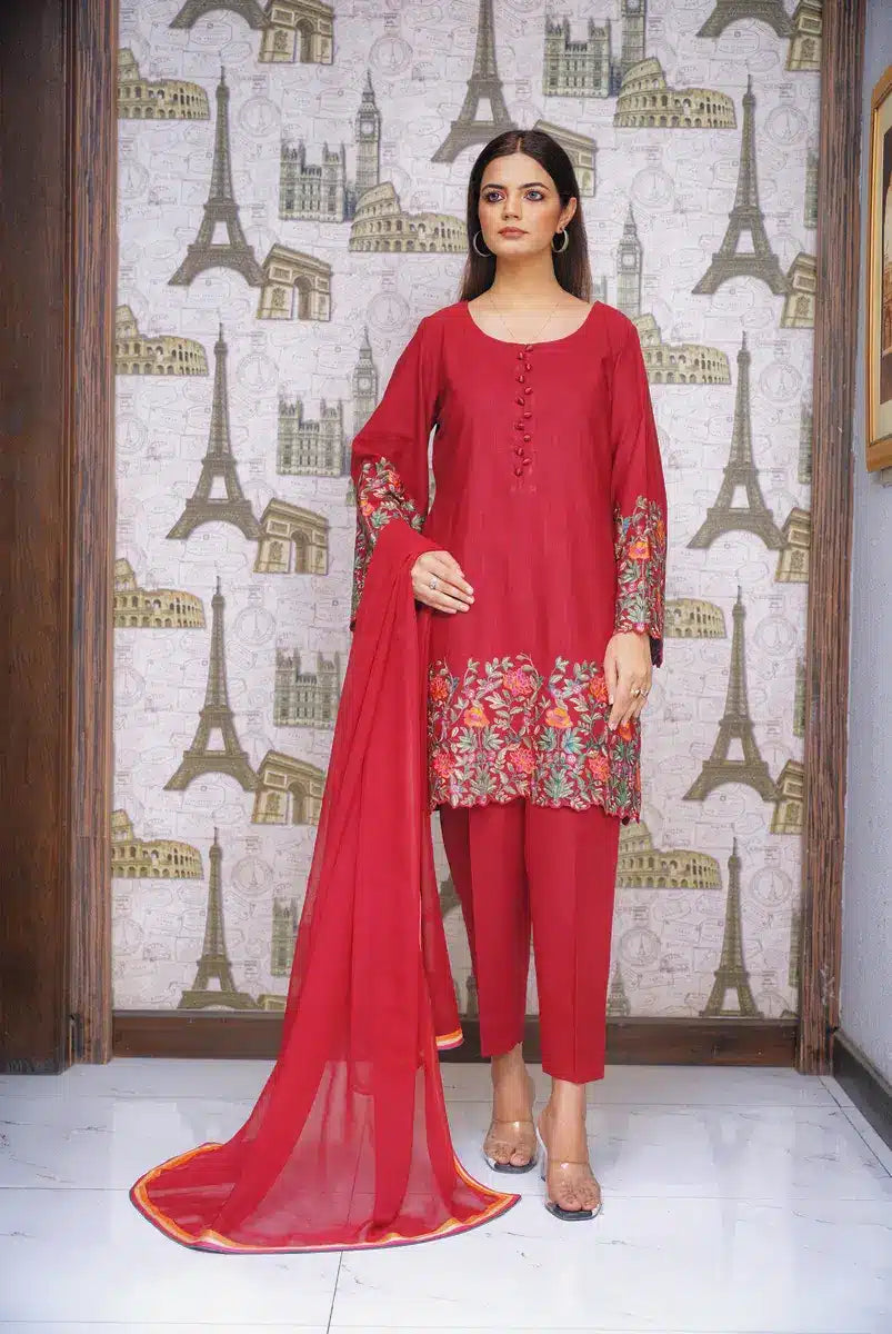 Hoorain Basics | Slub Winter 23 | HB-MRN - Official Hoorain Basics stockist in UK - Sakeena London