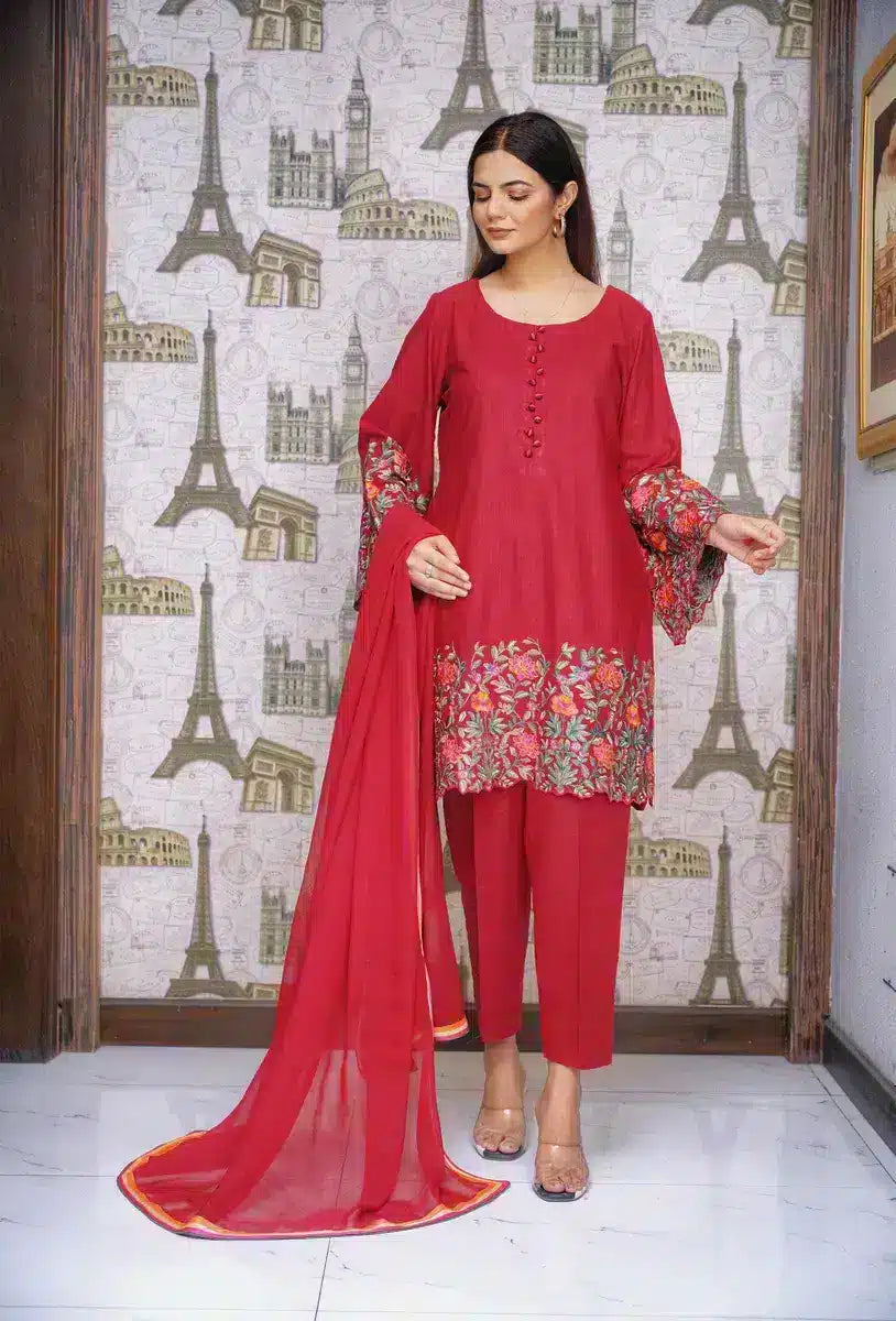 Hoorain Basics | Slub Winter 23 | HB-MRN - Official Hoorain Basics stockist in UK - Sakeena London