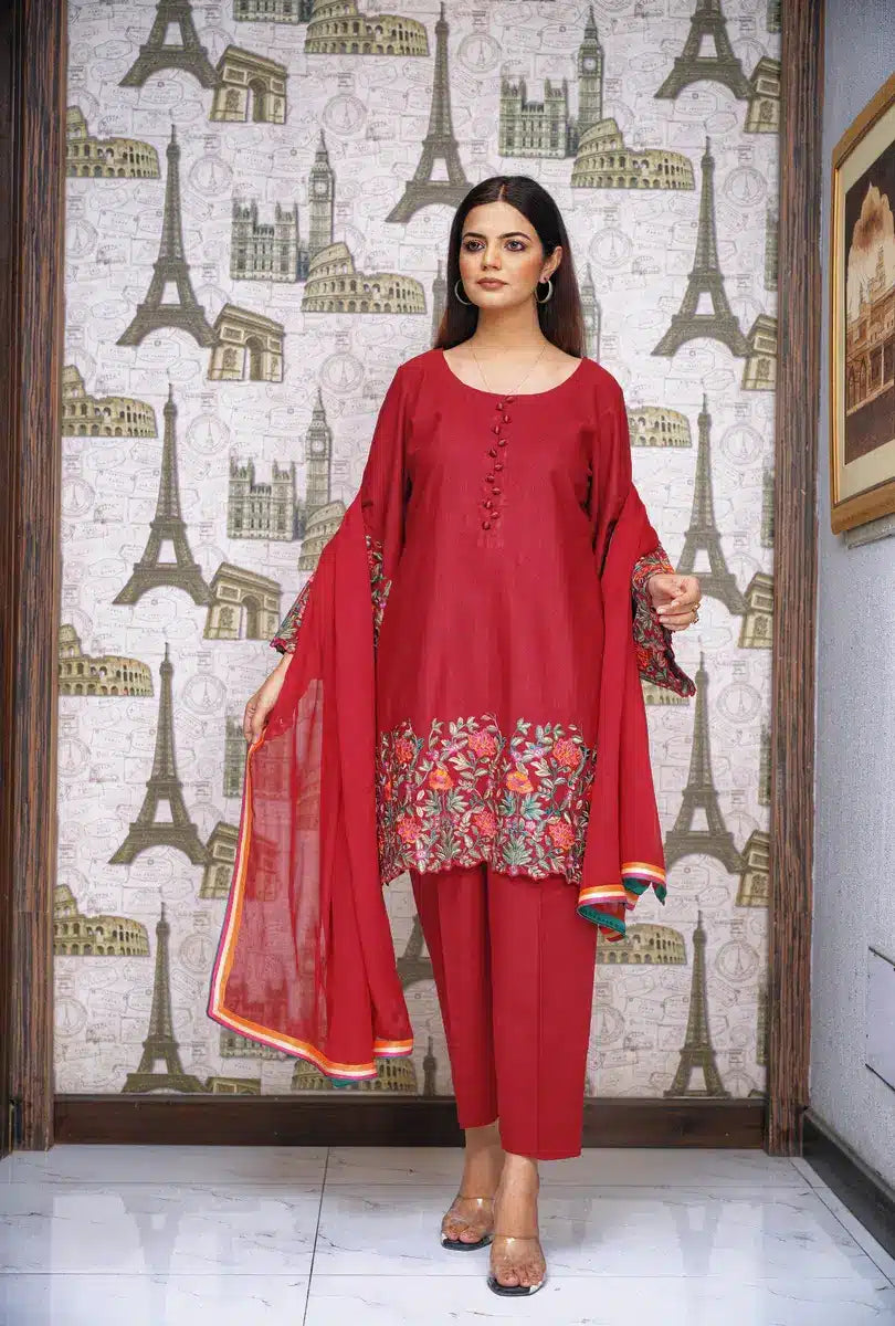 Hoorain Basics | Slub Winter 23 | HB-MRN - Official Hoorain Basics stockist in UK - Sakeena London