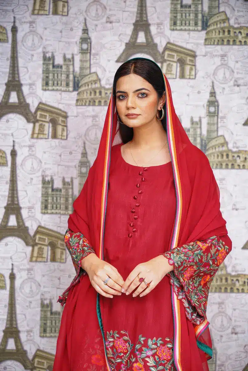 Hoorain Basics | Slub Winter 23 | HB-MRN - Official Hoorain Basics stockist in UK - Sakeena London