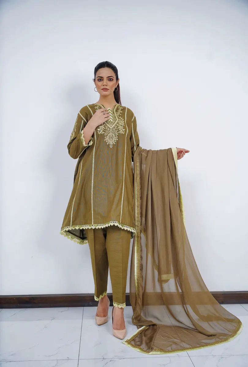 Hoorain Basics | Slub Winter 23 | HB-MND - Official Hoorain Basics stockist in UK - Sakeena London