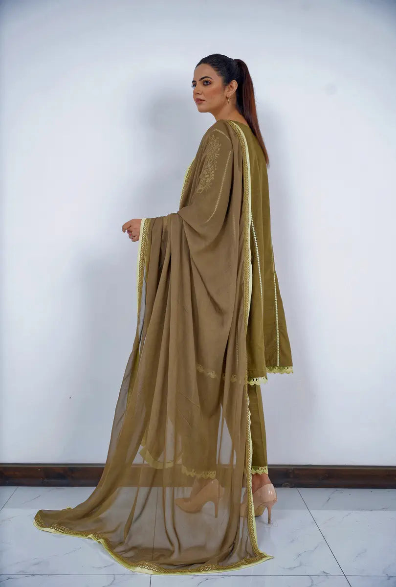 Hoorain Basics | Slub Winter 23 | HB-MND - Official Hoorain Basics stockist in UK - Sakeena London