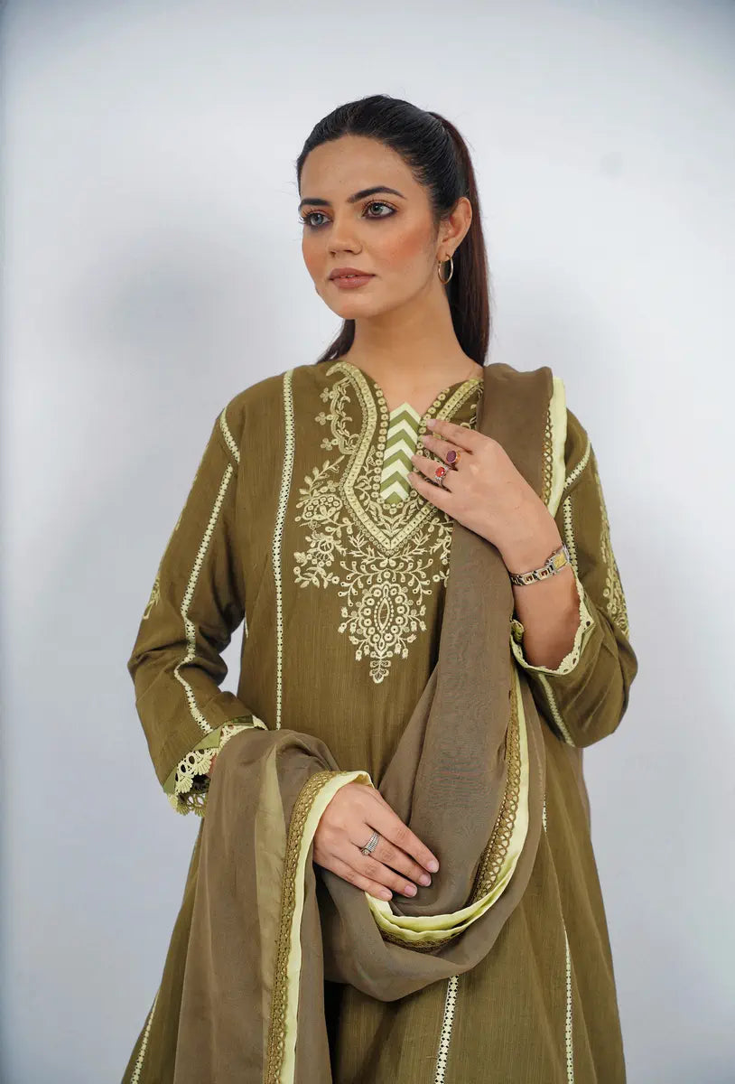 Hoorain Basics | Slub Winter 23 | HB-MND - Official Hoorain Basics stockist in UK - Sakeena London