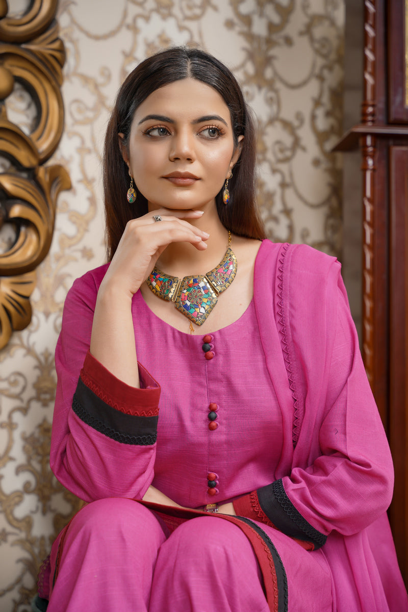 Hoorain Basics | Slub Winter 23 | HB-MGN - Official Hoorain Basics stockist in UK - Sakeena London