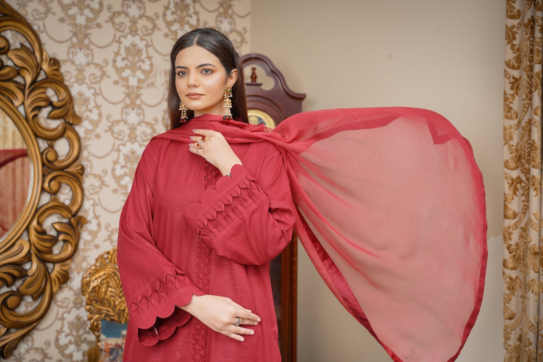 Hoorain Basics | Slub Winter 23 | HB-MRN - Official Hoorain Basics stockist in UK - Sakeena London
