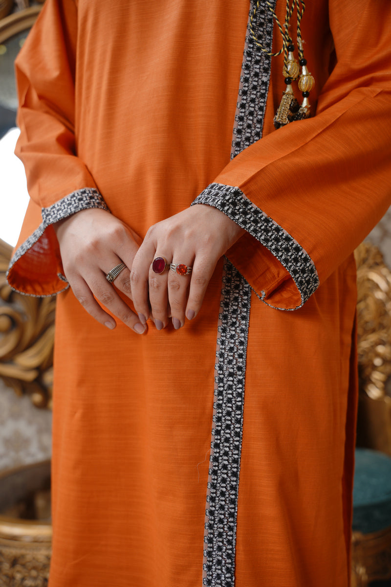 Hoorain Basics | Slub Winter 23 | HB-ORN - Official Hoorain Basics stockist in UK - Sakeena London