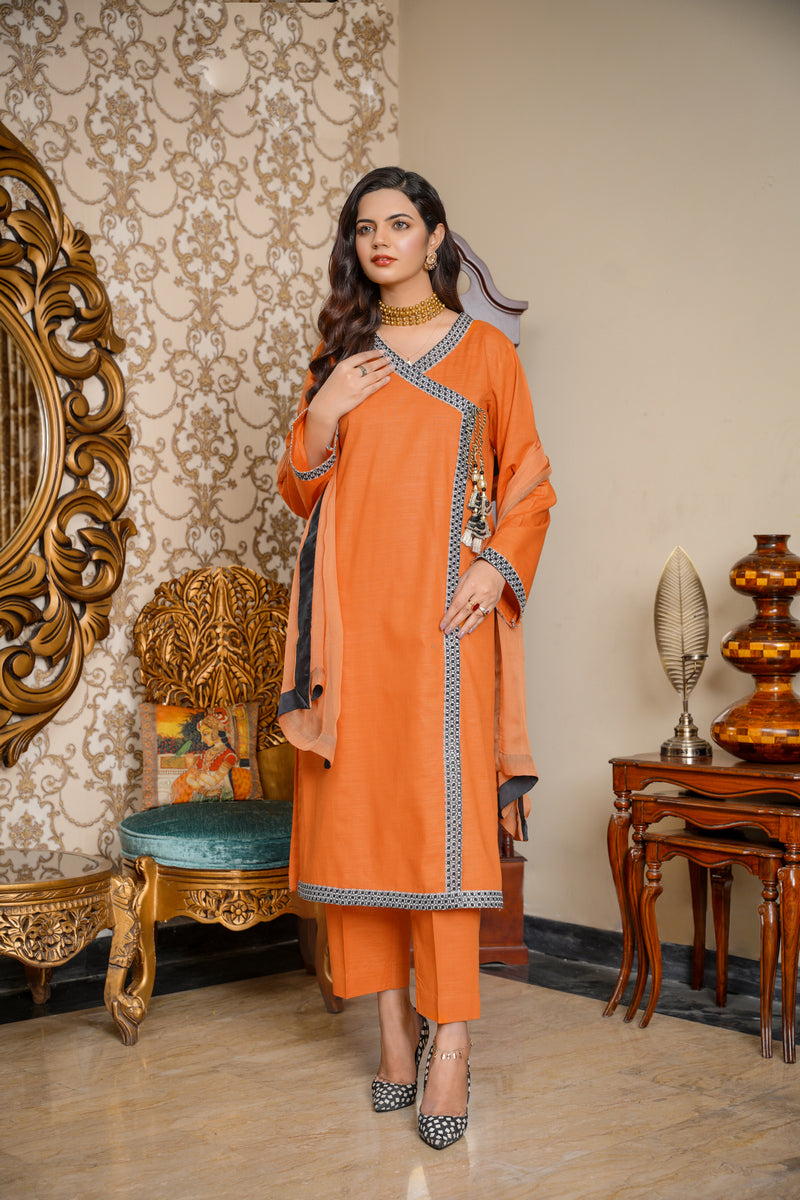 Hoorain Basics | Slub Winter 23 | HB-ORN - Official Hoorain Basics stockist in UK - Sakeena London