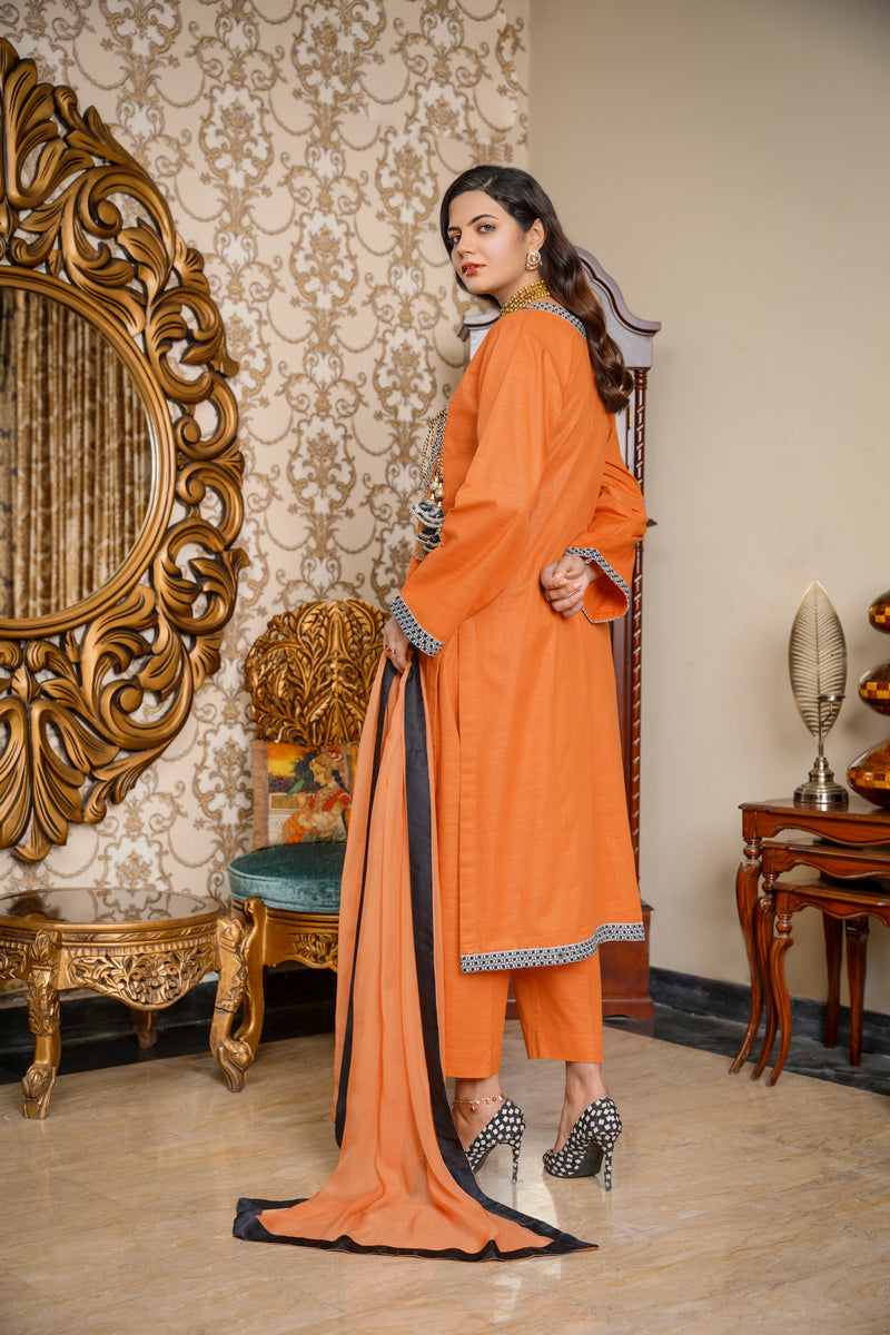 Hoorain Basics | Slub Winter 23 | HB-ORN - Official Hoorain Basics stockist in UK - Sakeena London