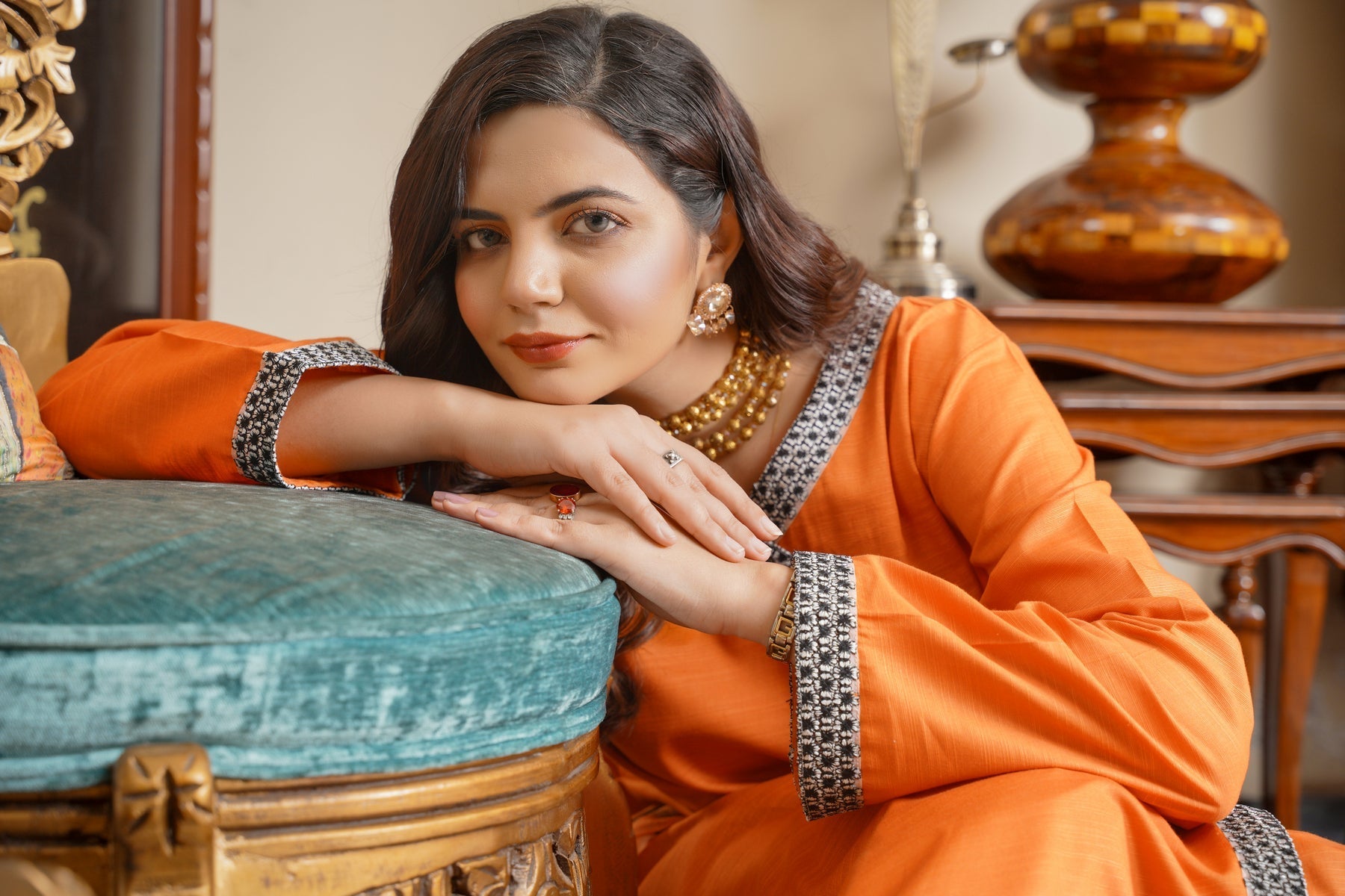 Hoorain Basics | Slub Winter 23 | HB-ORN - Official Hoorain Basics stockist in UK - Sakeena London