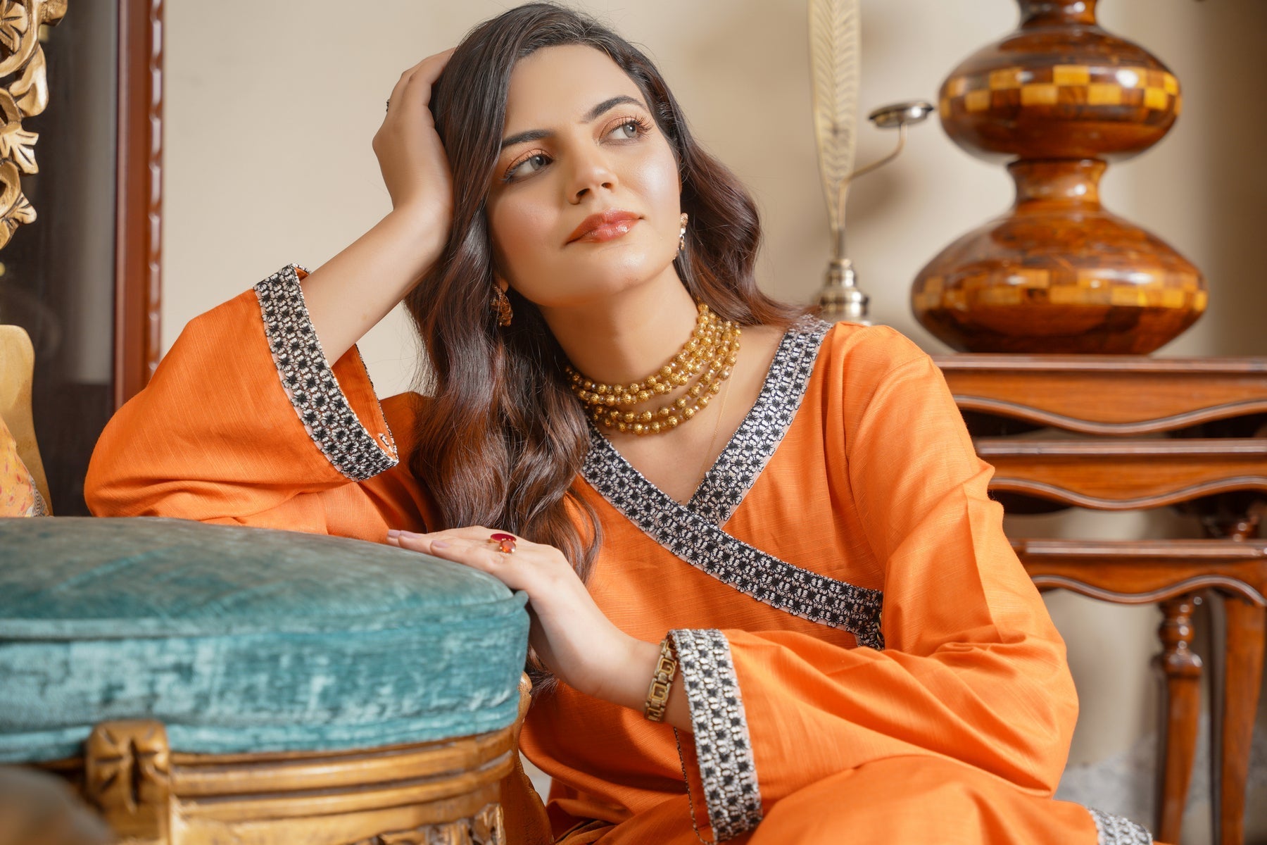 Hoorain Basics | Slub Winter 23 | HB-ORN - Official Hoorain Basics stockist in UK - Sakeena London