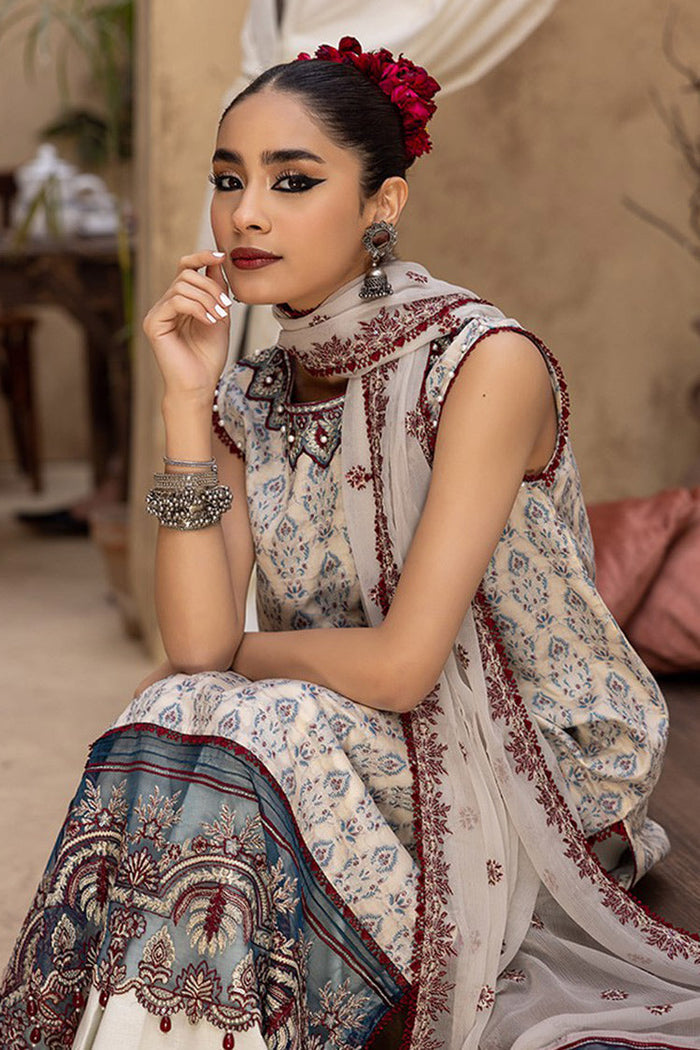 Humdum | Ishq Embroidered Collection | IS-08 - Official HumDum stockist in UK - Sakeena London
