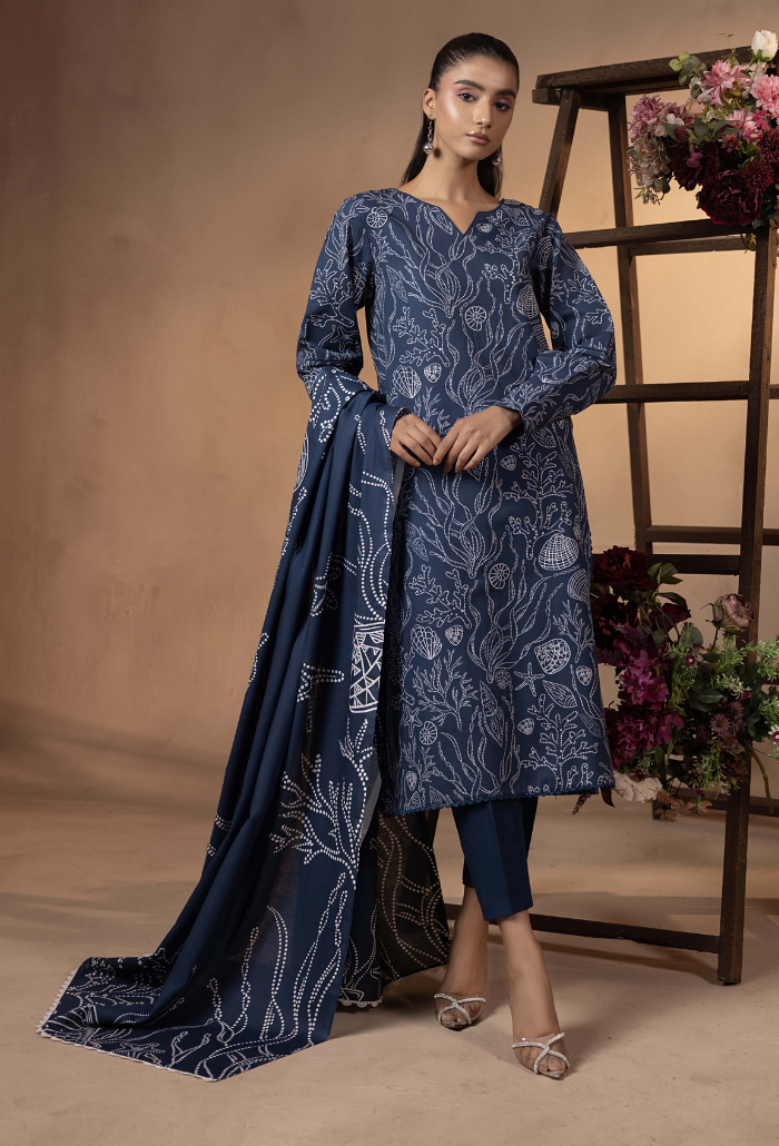 Humdum | Raya Khaddar | Raya - D09 - Official Humdum stockist in UK - Sakeena London