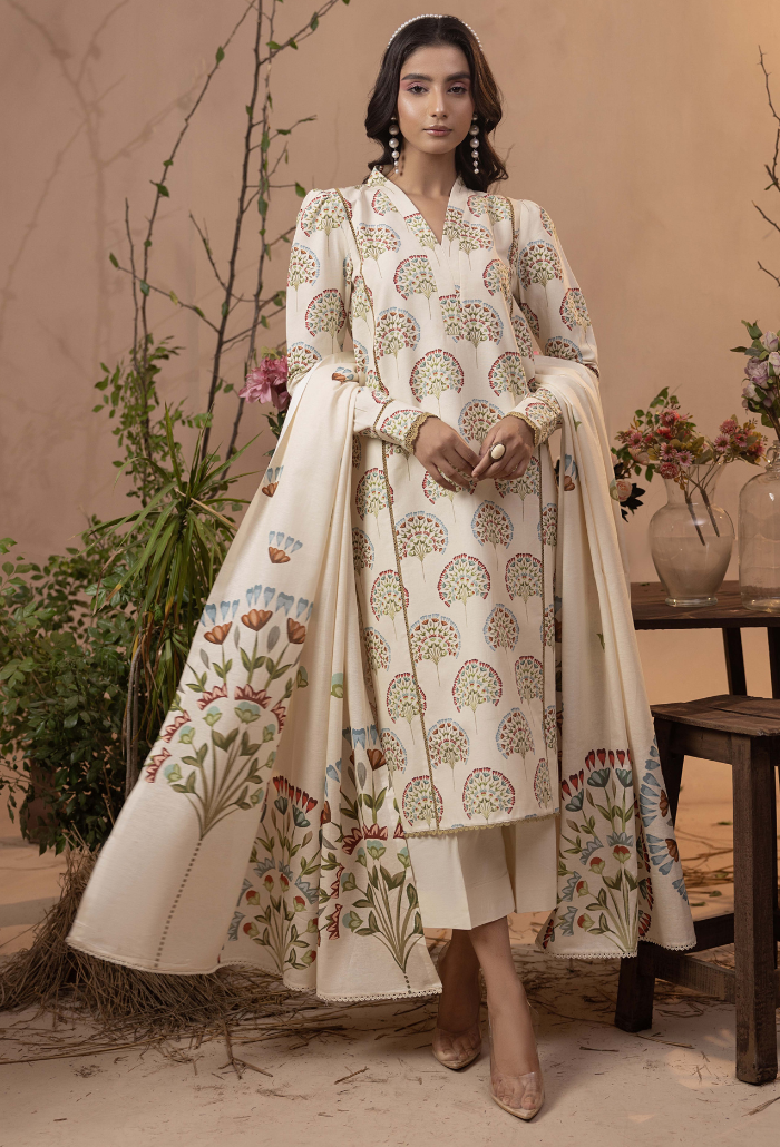 Humdum | Raya Khaddar | Raya - D02 - Official Humdum stockist in UK - Sakeena London