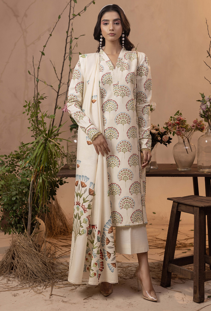 Humdum | Raya Khaddar | Raya - D02 - Official Humdum stockist in UK - Sakeena London