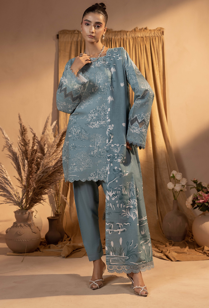 Humdum | Raya Khaddar | Raya - D06 - Official Humdum stockist in UK - Sakeena London