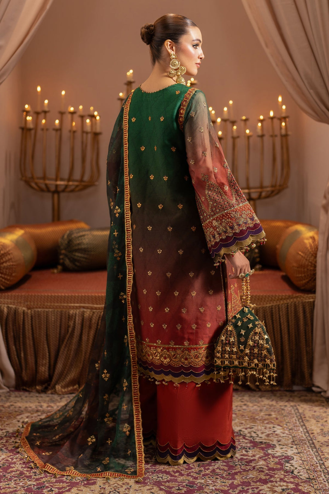 Alizeh | Jhalak Formals | AF-JHLK-02-HUSN - Official Alizeh stockist in UK - Sakeena London