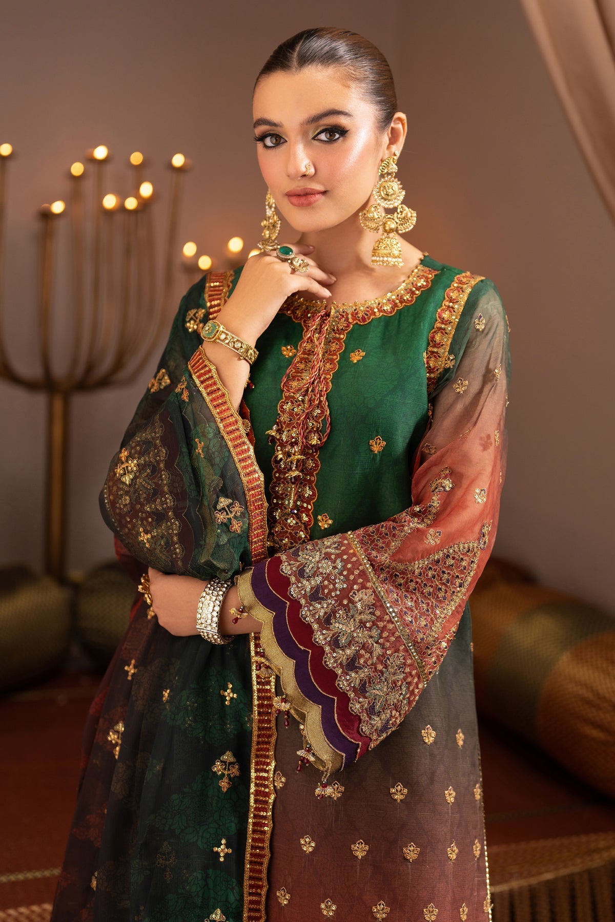 Alizeh | Jhalak Formals | AF-JHLK-02-HUSN - Official Alizeh stockist in UK - Sakeena London