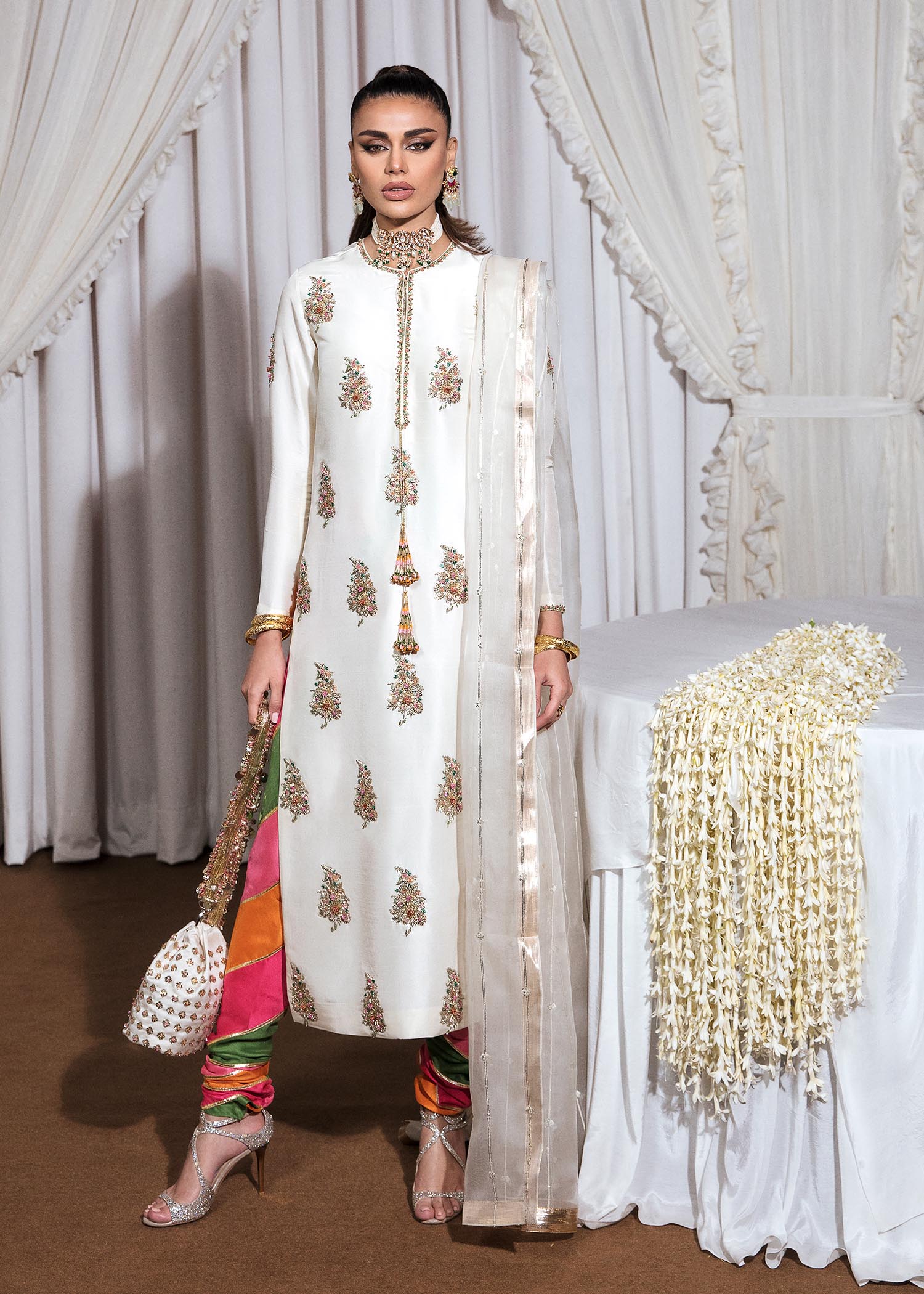 Hussain Rehar | Basic Not Basic | Blanc - Official Hussain Rehar stockist in UK - Sakeena London