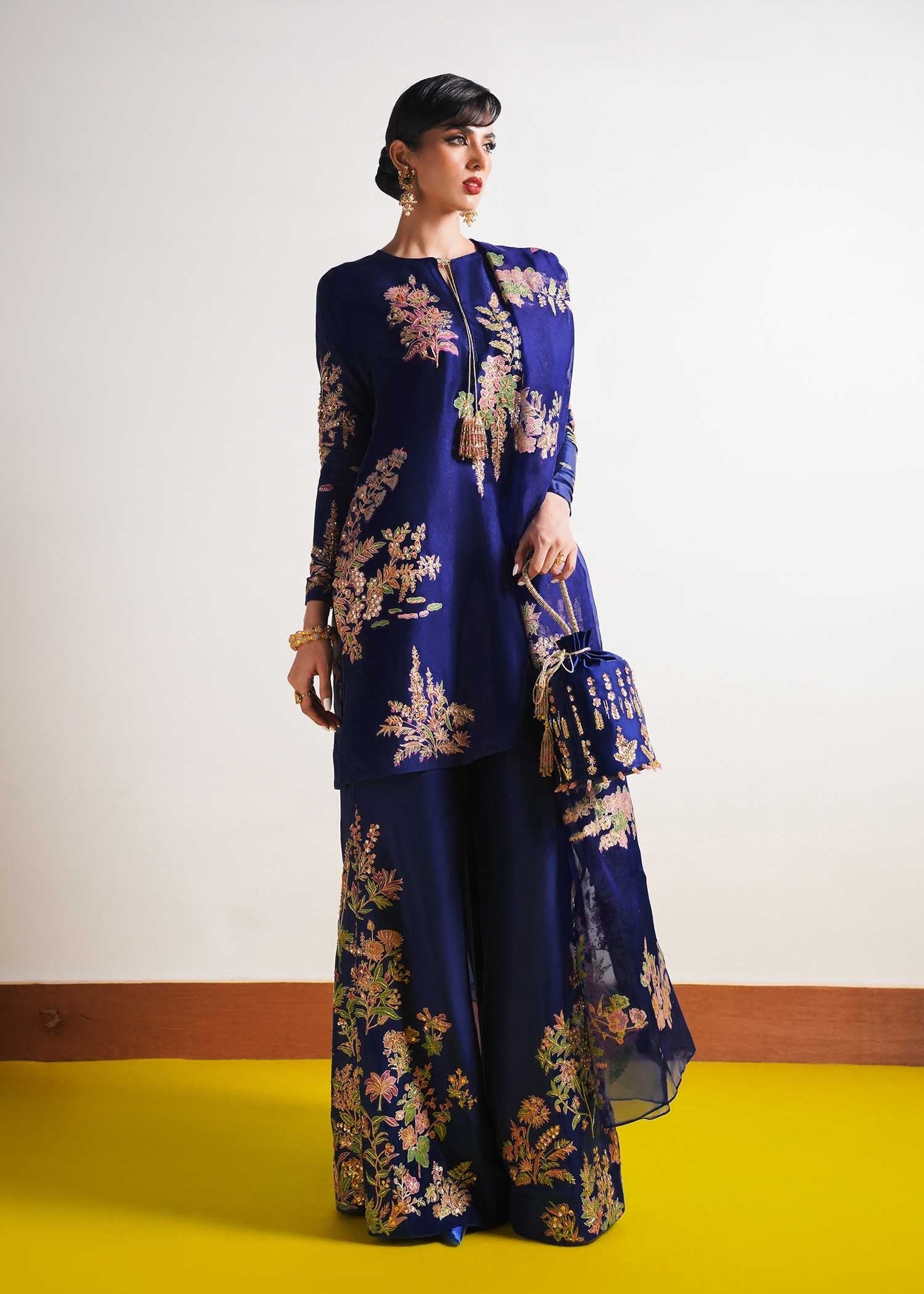Hussain Rehar | Basic Not Basic | Marine - Official Hussain Rehar stockist in UK - Sakeena London